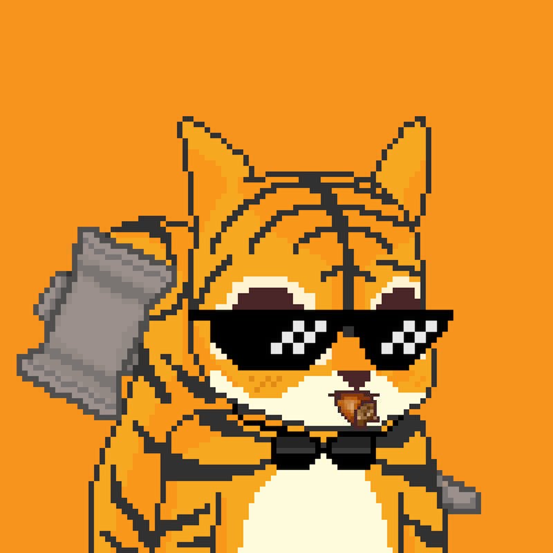 Pixel Squirrels #506